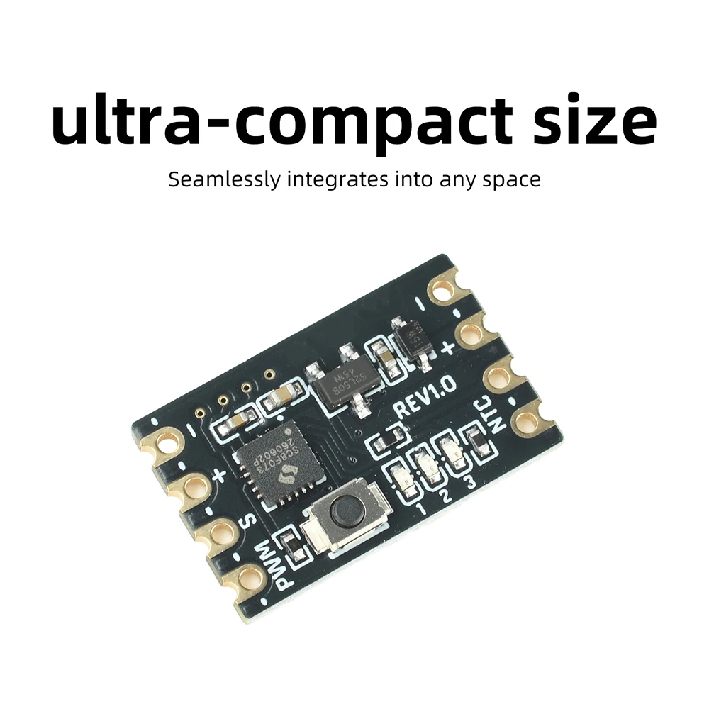 Mini Ultra-Kompakter PWM-Lüfter-Temperaturregler Intelligente Drehzahlregelung für CPU- und Router-Kühlkörper – Detail 6