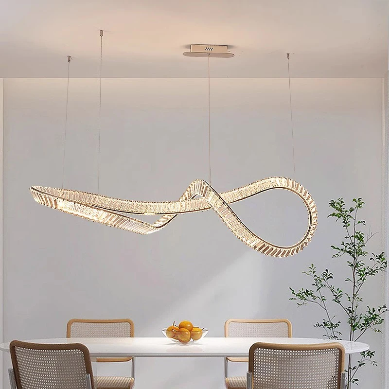 home decorationPendant lights, luxury crystal living room chandelier, bedroom Pendant lamp, ceiling light, indoor lighting