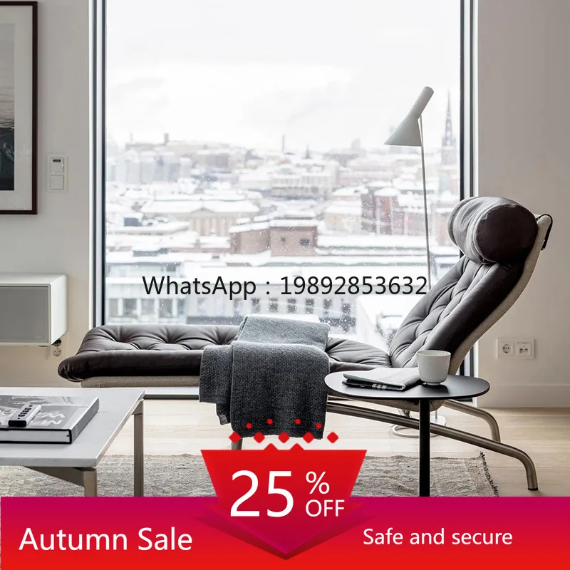 

LYY Office Nap Recliner Chair, Can Sit or Lie Down, Villa Balcony Lazy Sofa Chair, Commercial Single Recliner Chair