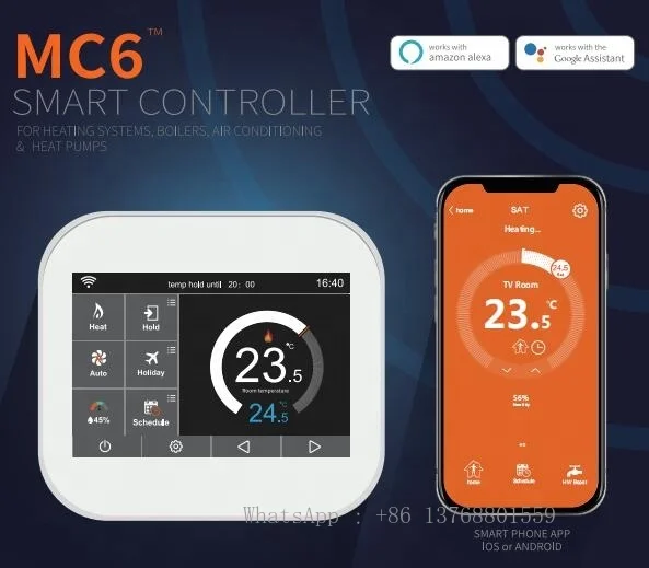 MC6 Series Manifolds For Underfloor Heating Thermostat