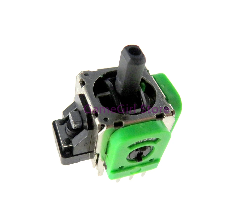 5 pçs verde 3d joystick analógico rocker vara módulo sensor para playstation ps4 magro pro controlador substituição