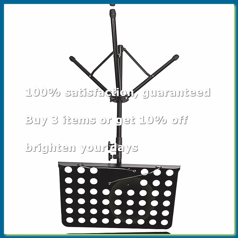 ●Portable Metal Music Stand Detachable Musical Instruments for Piano Violin Guitar Sheet Music Guitar Parts Accessories