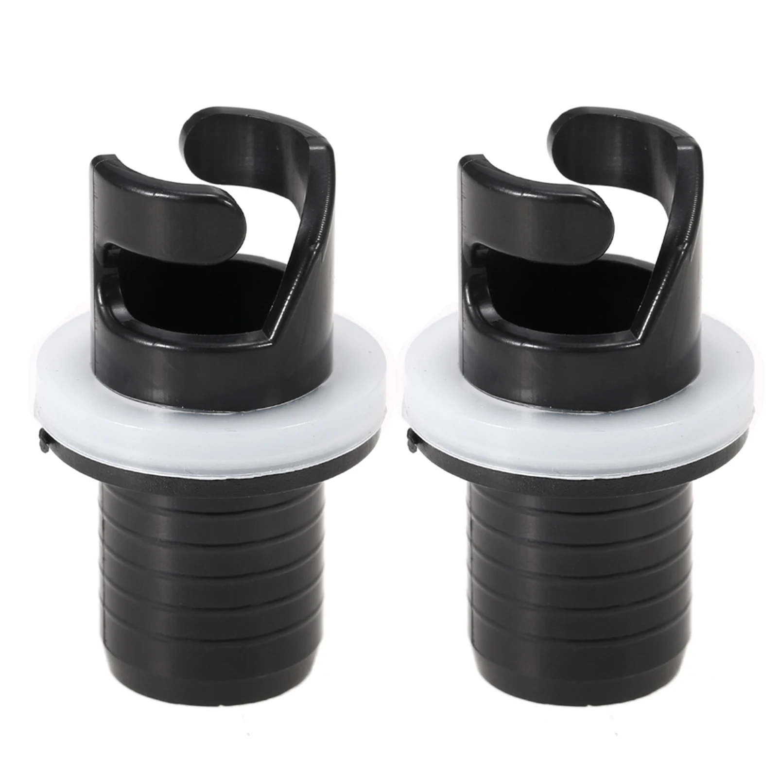 2Pcs Inflatable Boat Kayak Air Valve Adapter Inflation Air Foot Pump Hose Adapter Boat Kayak Air Valve Adapter Valve Connector