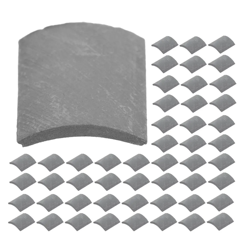 120Pcs Miniature Roof Tiles Realistic Simulation for DIY Dollhouse Clay Bricks Landscape Accessories Garden Kitchen Diorama view 6