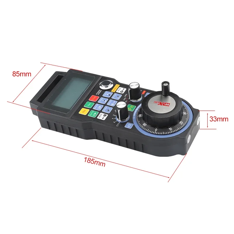 XHC WHB03B Ncstudio CNC Wireless Handwheel Milling Machine 3-Axis MPG Pendant Remote Control Handle V8 Controller Kit