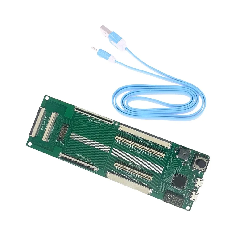 USB AK15 45 Pin Keyboard Tester Fixture with Cable for Laptop Keyboard Connectivity and Performance Verification