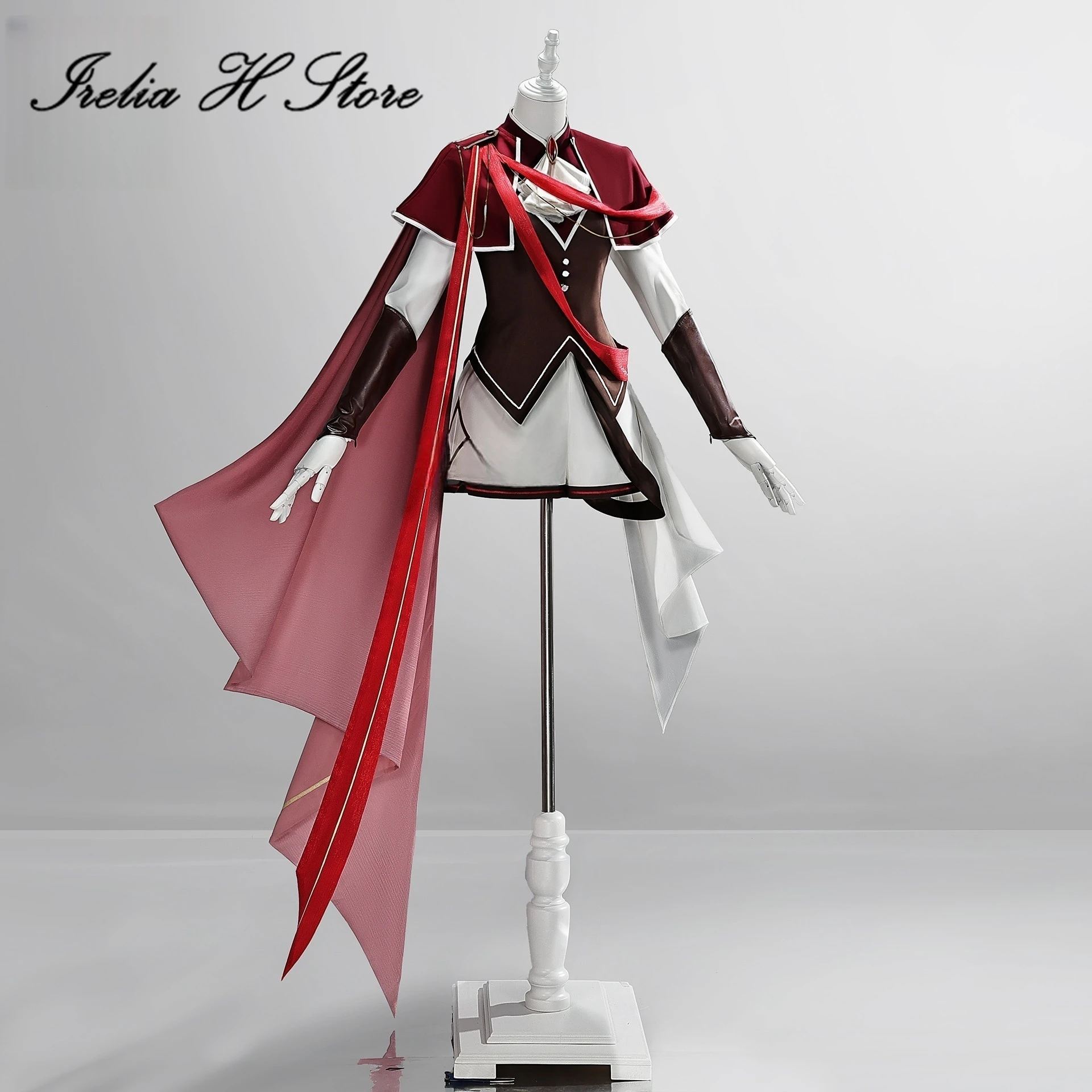 

Irelia H Store Sakura Kyouko for Puella Magi Madoka Magica Cosplay Costume Anime Sakura Kyouko knight Dress Hallween Costume
