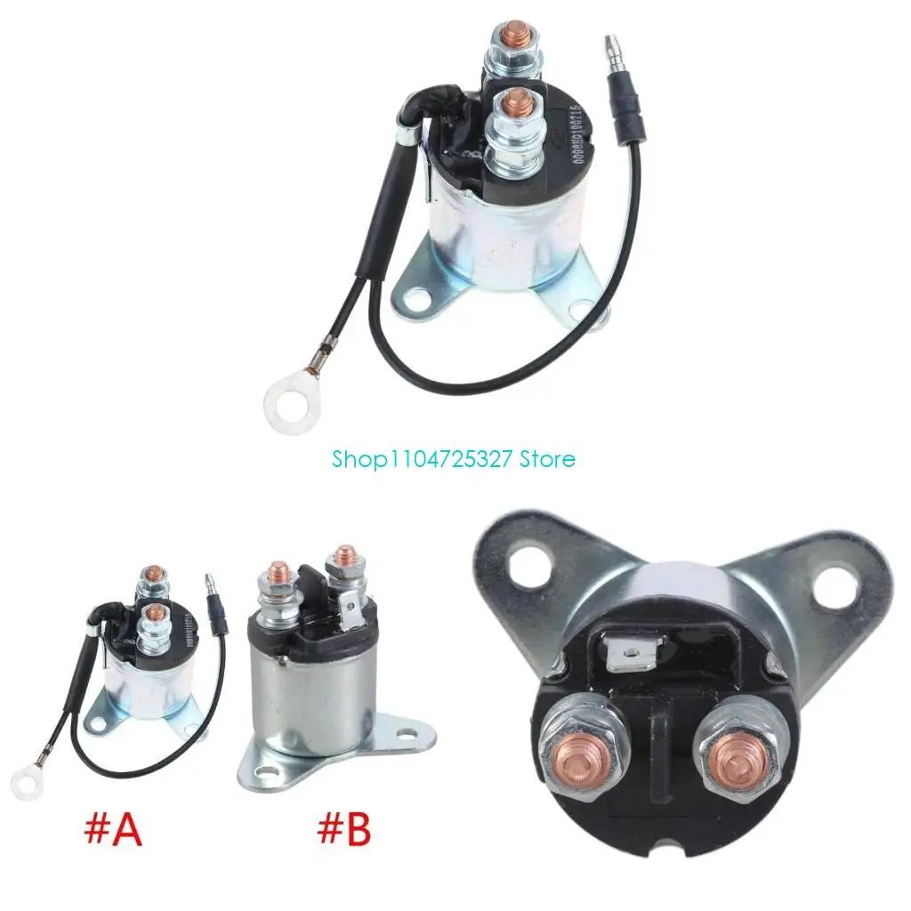 Starter Motor Engine Starter Solenoid Efficient Motor Solenoid 35mm/42mm Hole Diatance Reliable Starter Solenoid for GX160 390