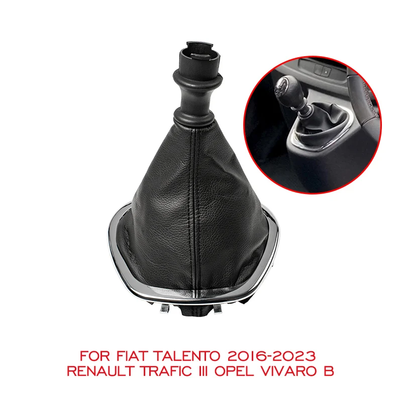 Per Fiat Talento 2016-2023 Renault Trafic III Opel Vivaro B Auto Pomello Del Cambio Copertura Gaitor Boot Copertura Della Cassa Accessori