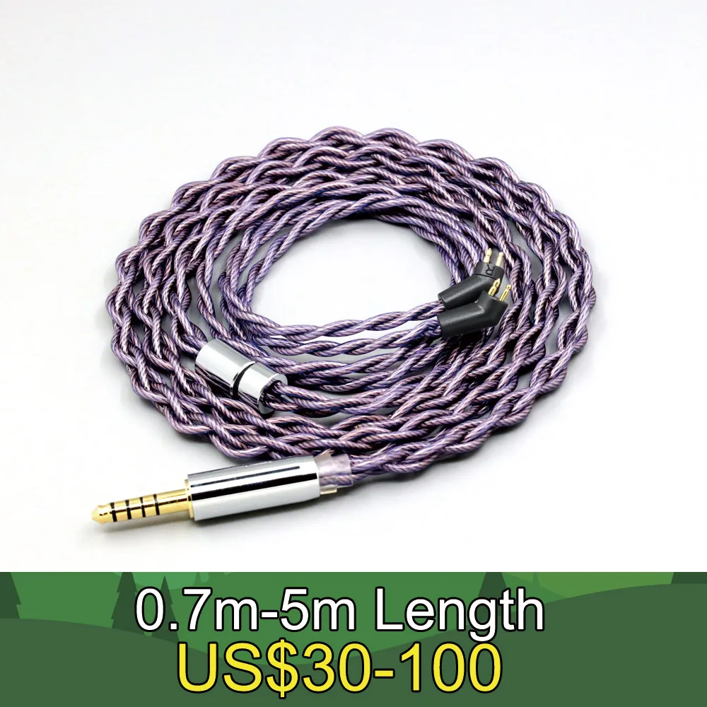 

Type2 1.8mm 140 cores litz 7N OCC Headphone Earphone Cable For Etymotic ER4B ER4PT ER4S ER6I ER4 2pin 1.8mm LN007860