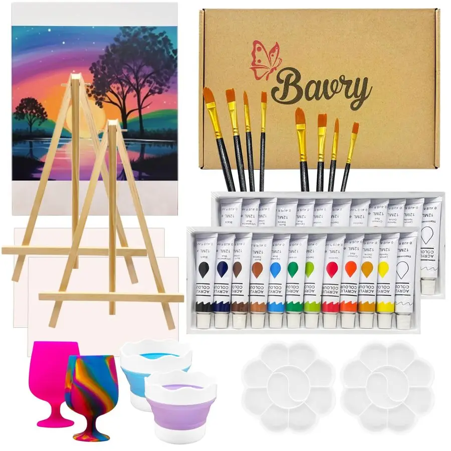 

Набор для рисования и краски для взрослых, набор для рисования пар Дата Ночь, набор для рисования пар Дата Ночь для двоих