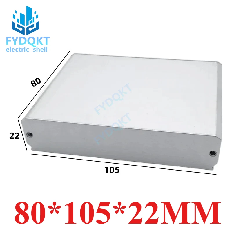 Aluminum alloy  aluminum profile box integrated  controller flat shell PCB 80/130x105x22mm