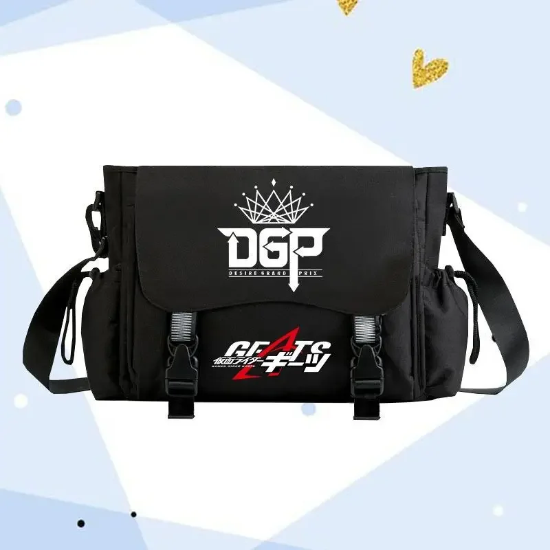 33X27X14cm Kamen Rider Geats Extreme Fox BUILD Shoulder Bag Taili Ba Niu Torch Eye Student Crossbody Backpack