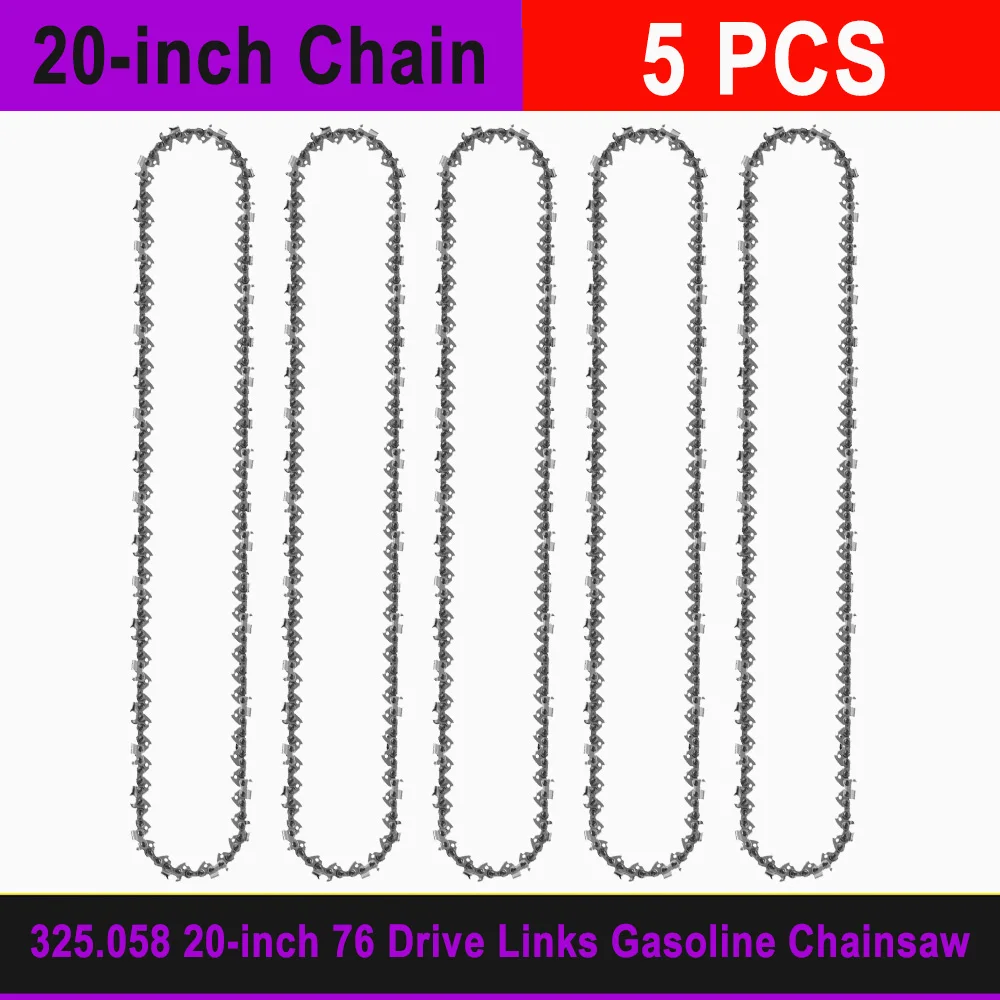 20-inch Chainsaw 76 Drive Links 0.325