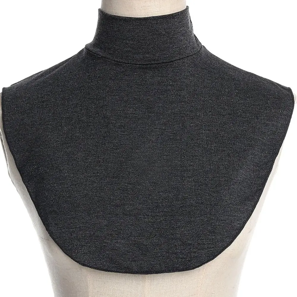 Unisex Modal High Neck Cover Ramadan Hijab Cover Fake Collar High Collars Turtleneck