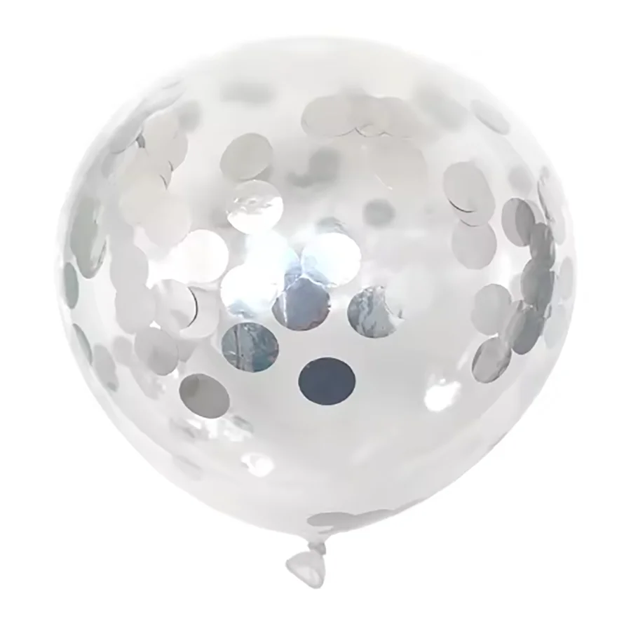 12 Zoll/10 Stück Set Glitzer-Konfetti-Latexballons Romantische Hochzeitsdekoration Gold Transparente Geburtstagsparty-Dekoration für Kinder und Babys – Detail 11