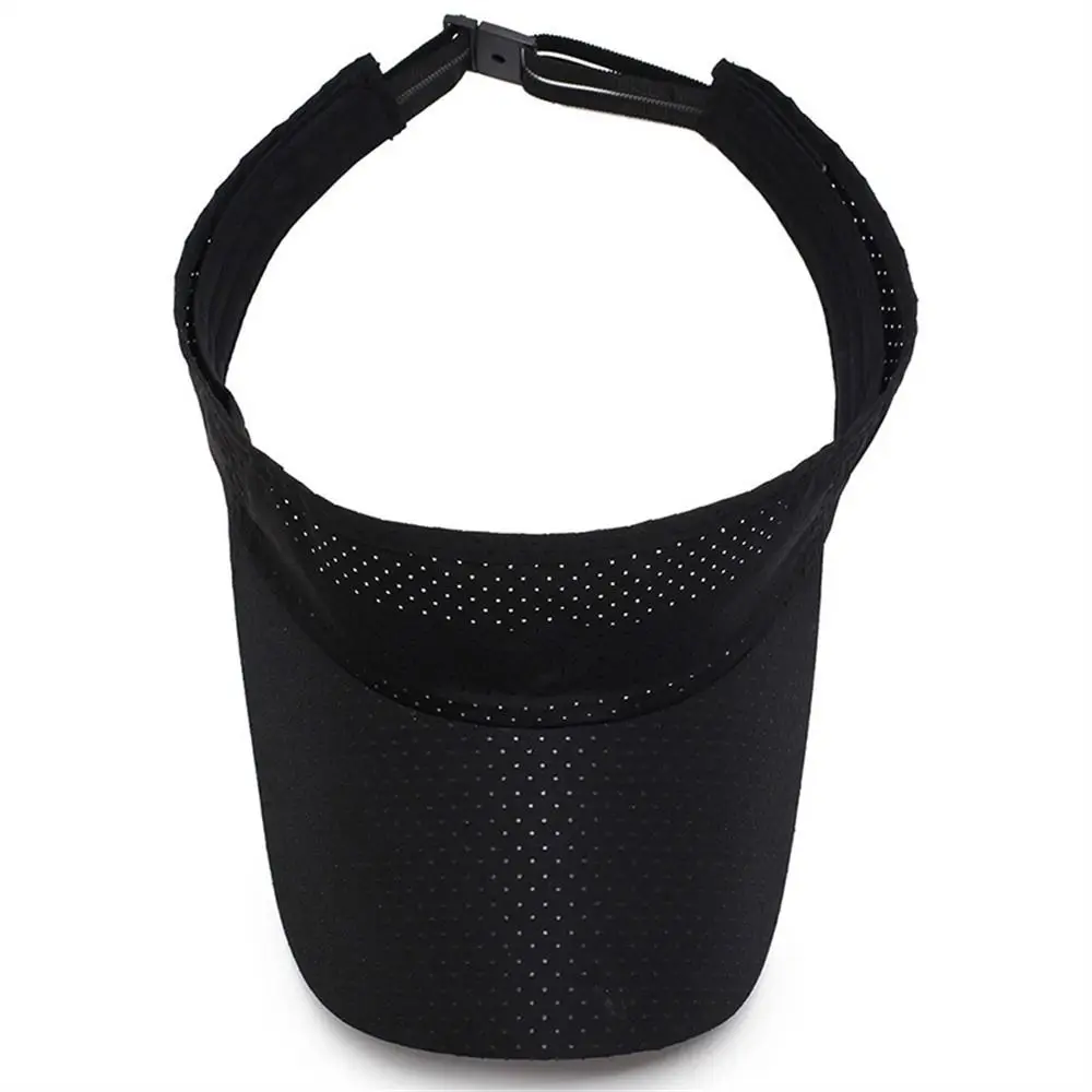 

Golf Hiking Breathable Running Cap Adjustable Quick Drying Tennis Hat Sun Visor UV Protection Empty Top Cap Outdoor Sport