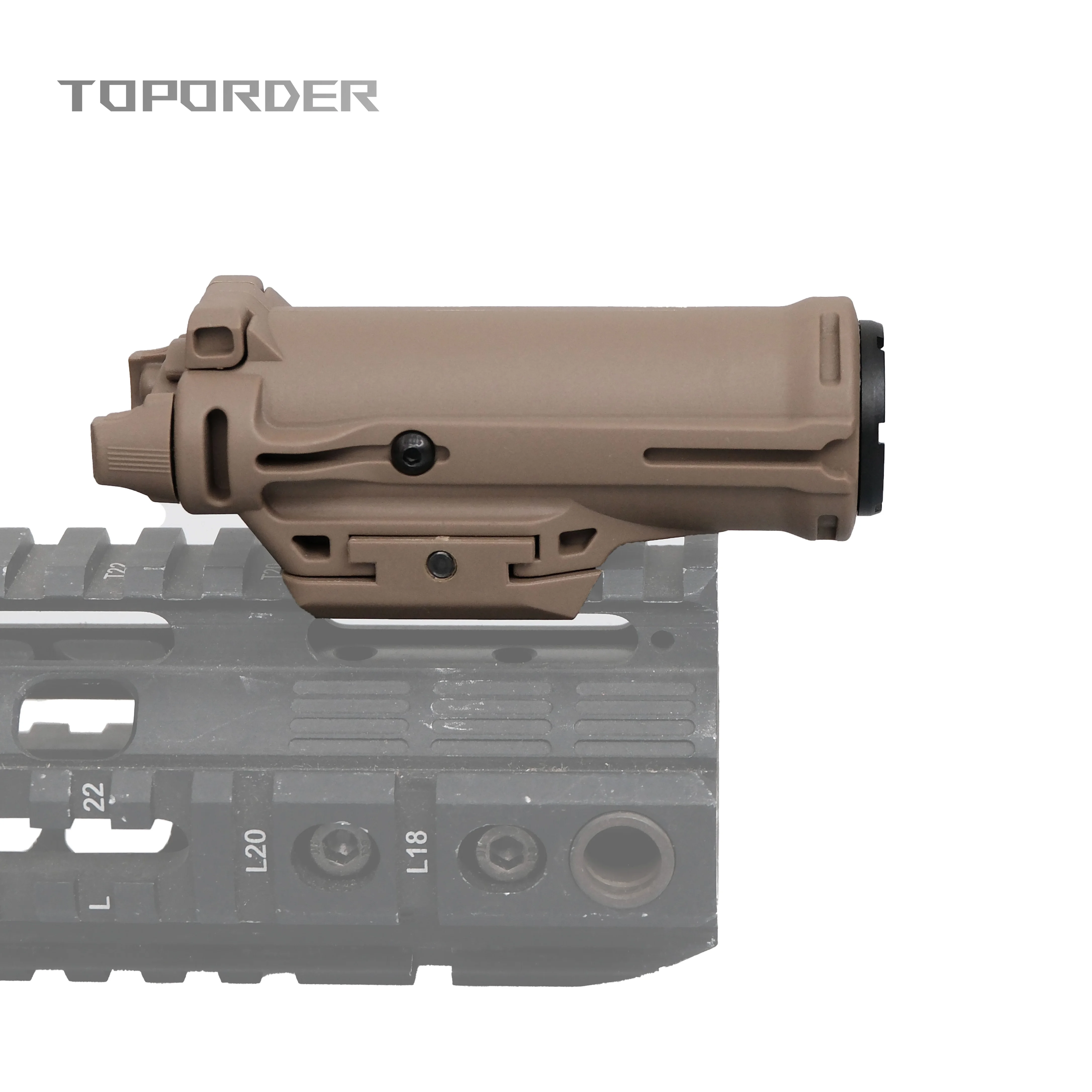 

Тактический фонарь XH15, пистолет на 350 люмен, светодиодный фонарик Glock 17 20 мм, постоянный охотничий фонарик