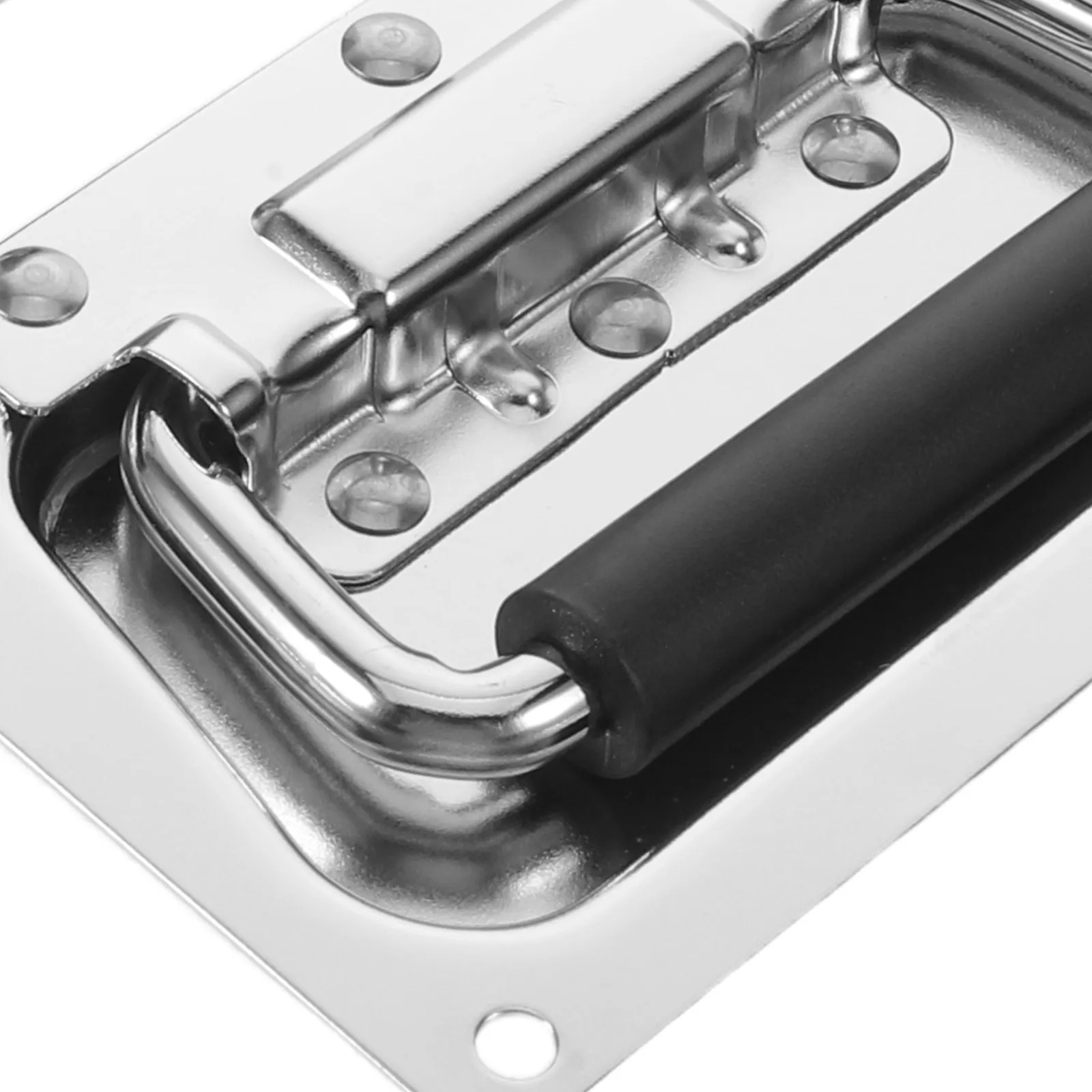 1Pair Recessed Pull Handle Metal Spring Loaded for Chest Speaker Box Cabinet Garage Toolbox Hard Case Replacement 5.3 Inch Heavy