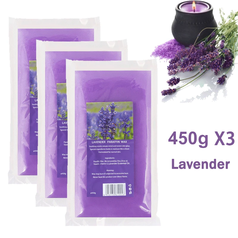 NUEVO 2026 Cera de Parafina para Manos y Pies, Mascarilla Exfoliante, 3 Piezas/1 Pieza, SPA Hidratante, 200g/450g, Cera Suave para Manos y Cuerpo, para Bikini