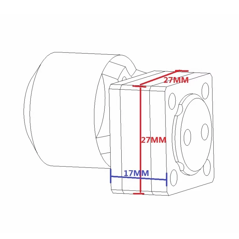 Gear Pump Hydraulic Pump Oil Pump for Tamiya 1/14 RC Truck Scania Man Benz Volvo King Tractor Trailer LESU Parts