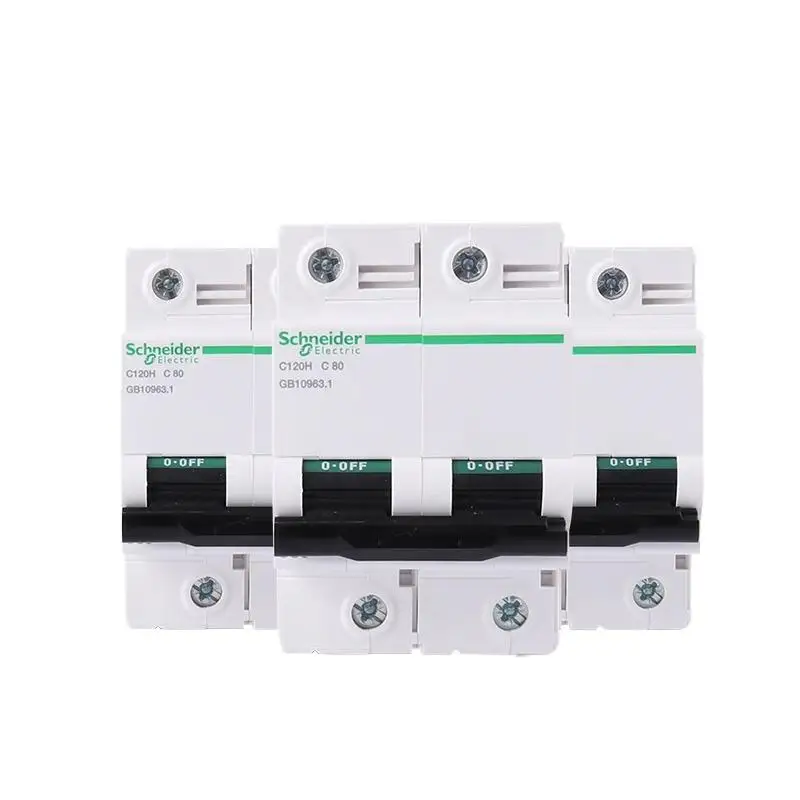 Schneider Electric C120H High Current Circuit Breaker 63A 80A 100A 125A 1P 2P 3P 4P C Type/ D Type
