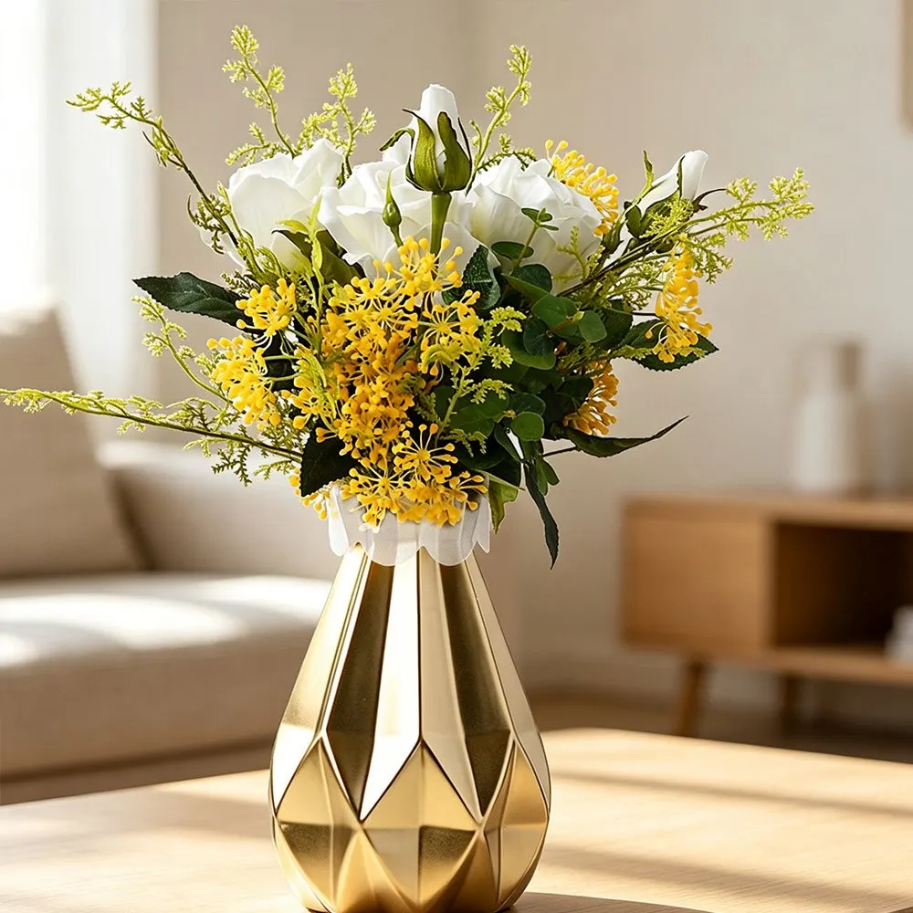 2Pcs Waterproof Silicone Blossom Grid Reusable Stretchable Silicone Flower Arrangement Silicone Semi Transparent