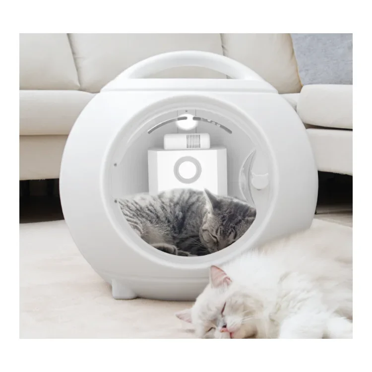 Intelligent temp contrrol cat dryer 50L automatic drying box for cats and small dogs with UV sterialtion