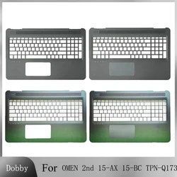 Original New For OMEN 2nd 15-AX 15-BC 15-DP TPN-Q173 Laptop Palmrest Upper Cover Top Case Black Shell 905118-001 859735-001