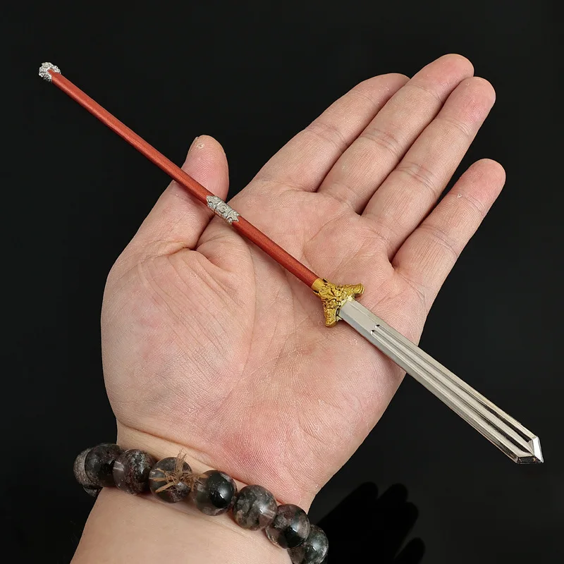 22 سنتيمتر/8.66in الباردة سلاح نموذج المعادن الحرف اليدوية زخرفة سكين كبير لعبة جمع شاشة لسطح المكتب السيف هدايا عيد ميلاد للبنين #2