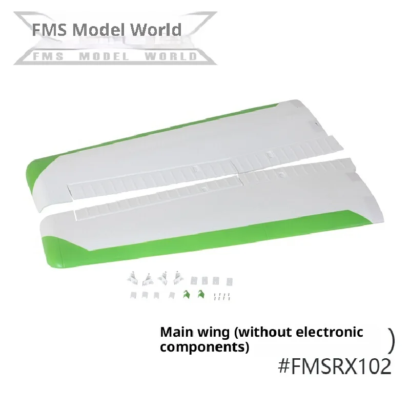 Fms 1800mm accessoires gardien Fuselage aile principale couvercle d'hélice couvercle de nez queue verticale pneu train d'atterrissage Support incliné