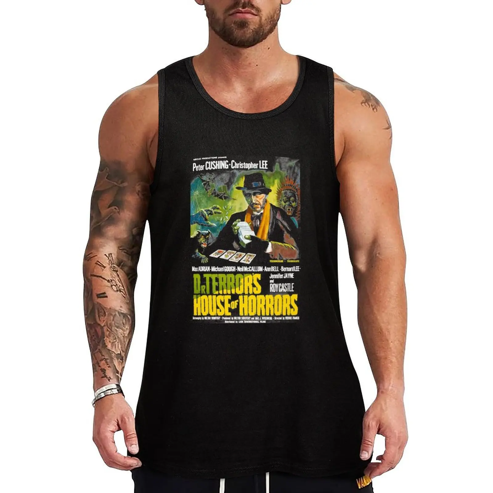 Dr Terror&x27;s House of Horrors Tank Top Industrial Work Tank Top Durable Sleeveless Top