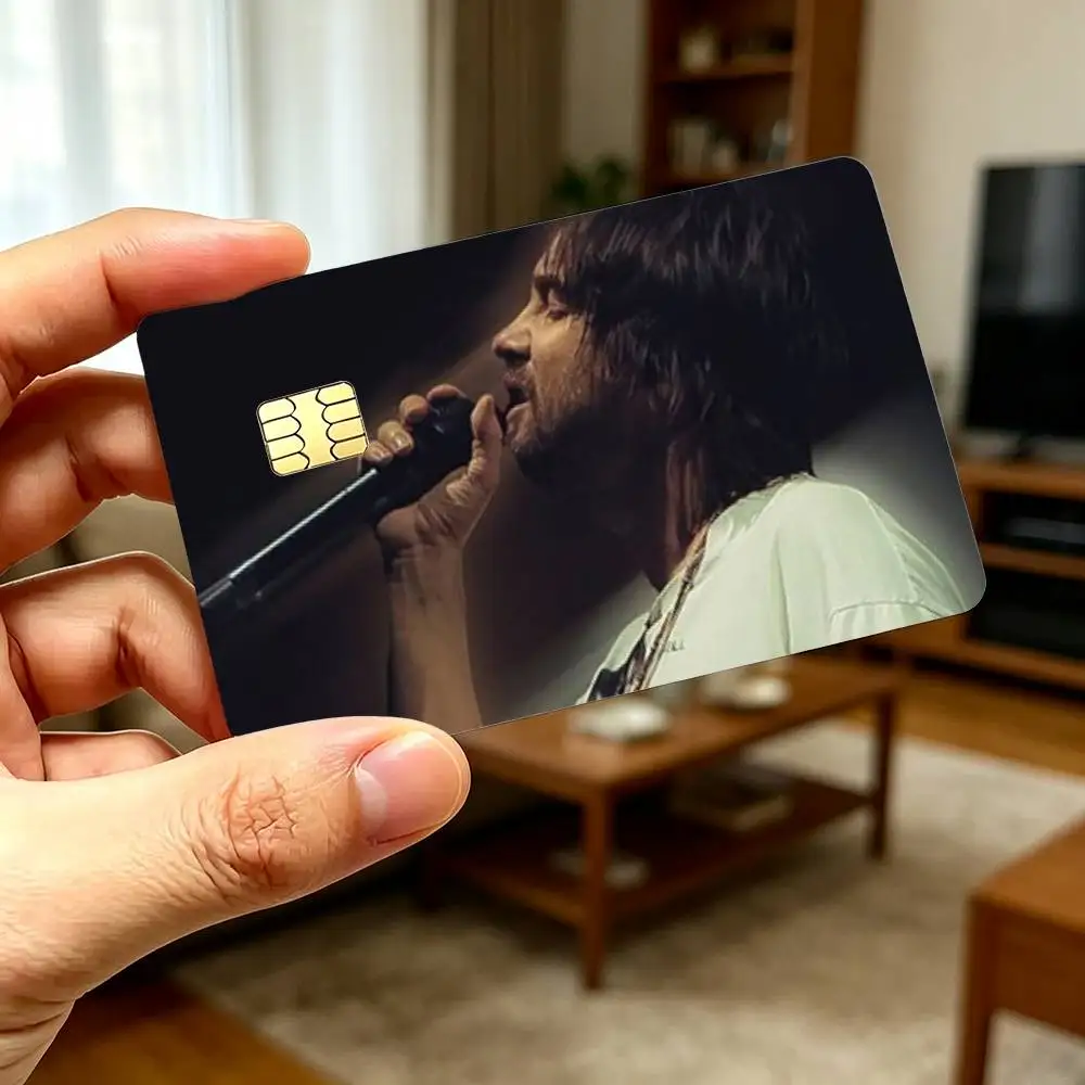 Band Singer T-Tame I-Impala Credit Card Stickers Skin For Bank Debit Decorative Protection Scratch-resistant Gift