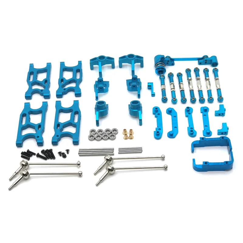 

Used For WLtoys 1/14 144010 144001 144002 1/12 124016 124017 124018 124019 RC Car Parts Metal Upgrade Vulnerable Kit