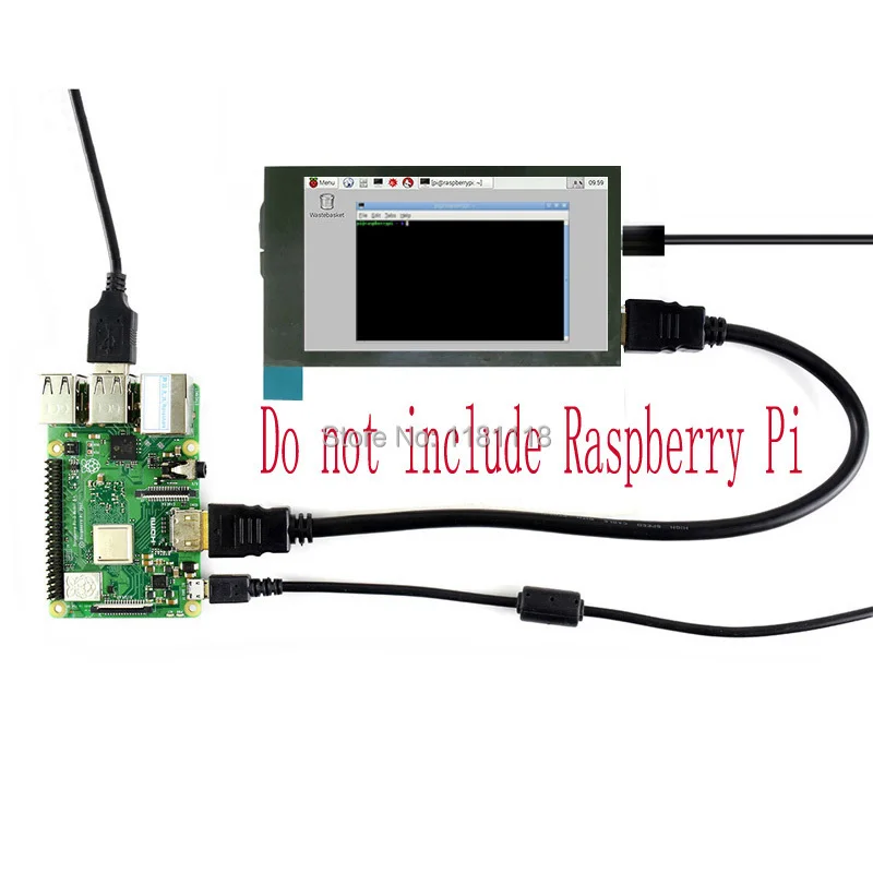 Raspberry Pi Lcd 3.5 Inch Touchscreen 480 × 800 Capacitieve Touch 3.5 Inch Hdmi Display Touchscreen Voor Pi4/3b + / Jetson Nano