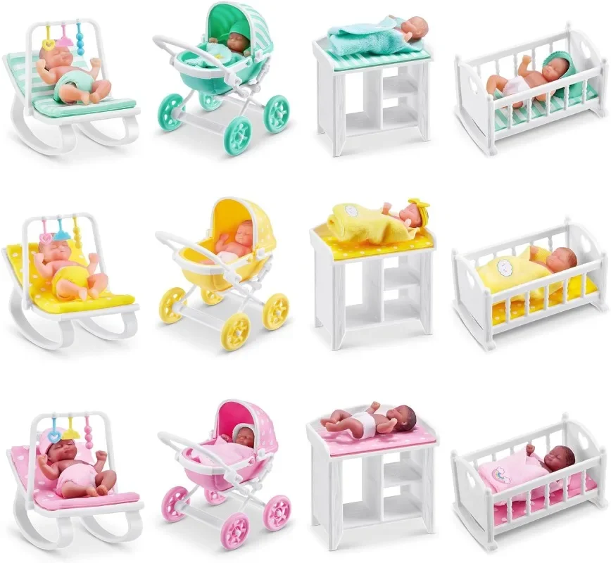 Nieuwe Verrassing Pop Zuru 5 Verrassing 77548 Serie 1 Mijn Mini Baby Vakantie Cadeau Voor Kinderen