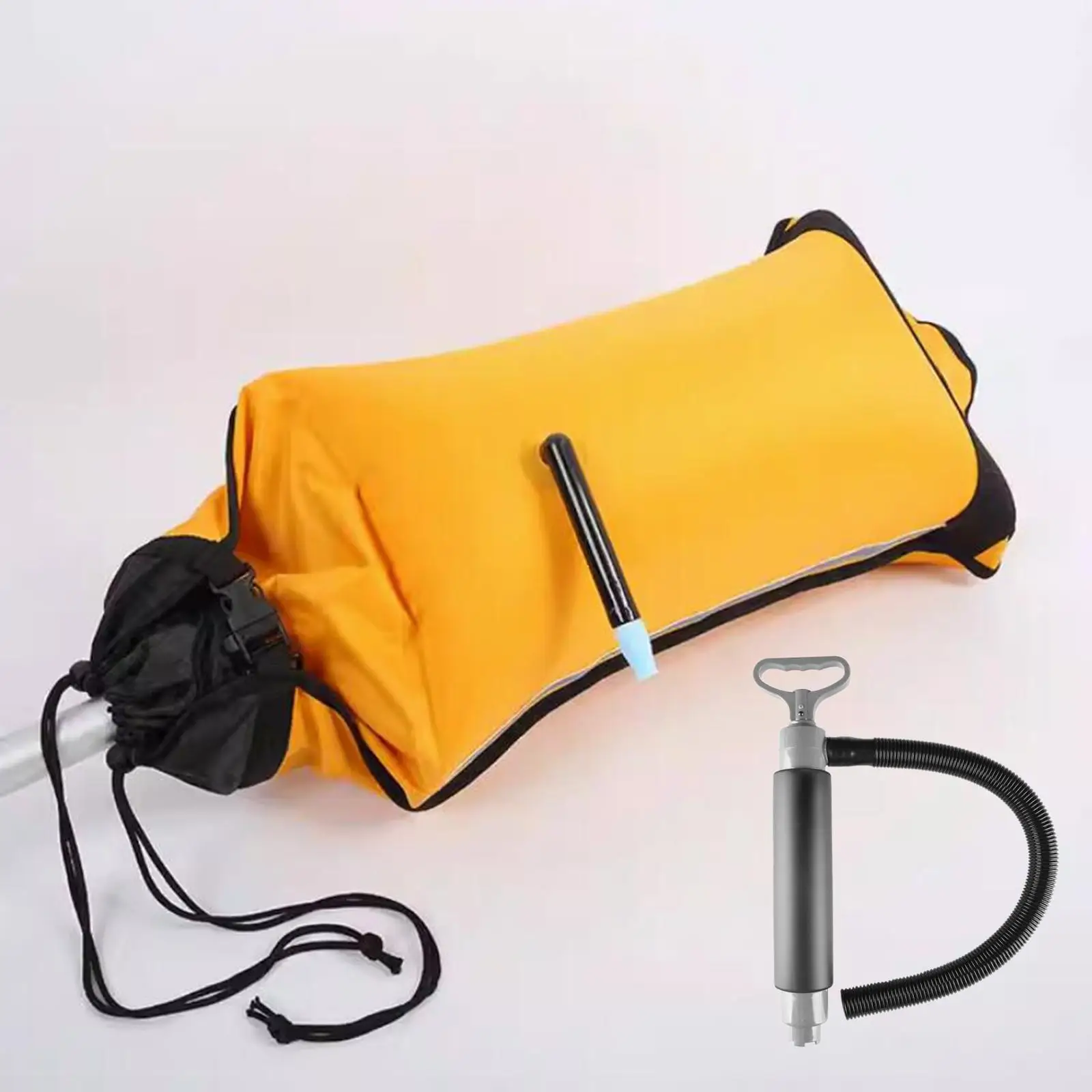 

Paddle Float Bag Manual Boat Pump Lightweight Sump Pump Bilge Pump for Kayak