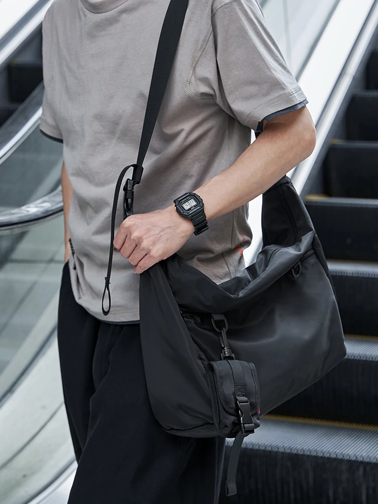 Male Messenger Bags School Trendy Waterproof Large Capacity Multifunctional Shoulder Bags For Teenager