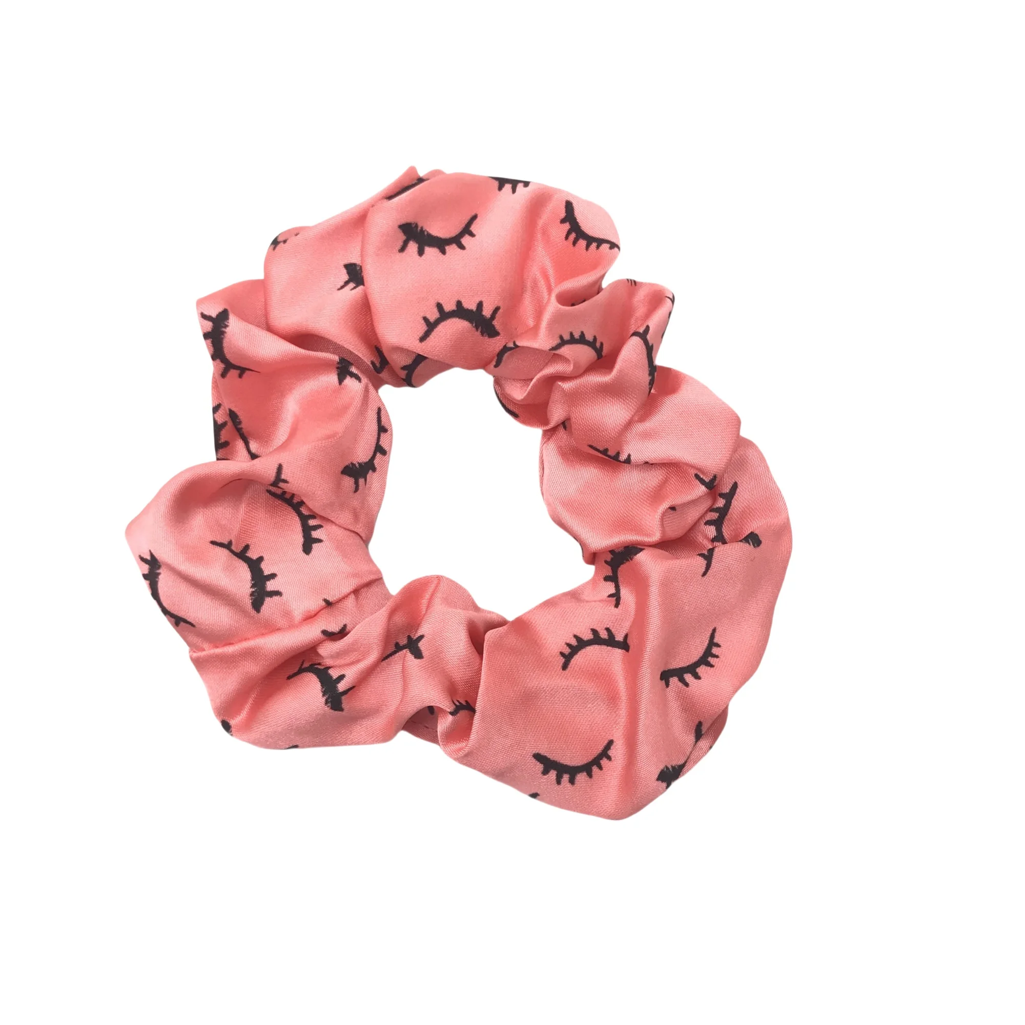 5 Stück/20 Stück Haargummis mit Wimpernmuster, elastisches Haarband, Haargummi, Pferdeschwanzhalter für Damen, Accessoires, Stoff-Kopfbedeckung – Detail 5
