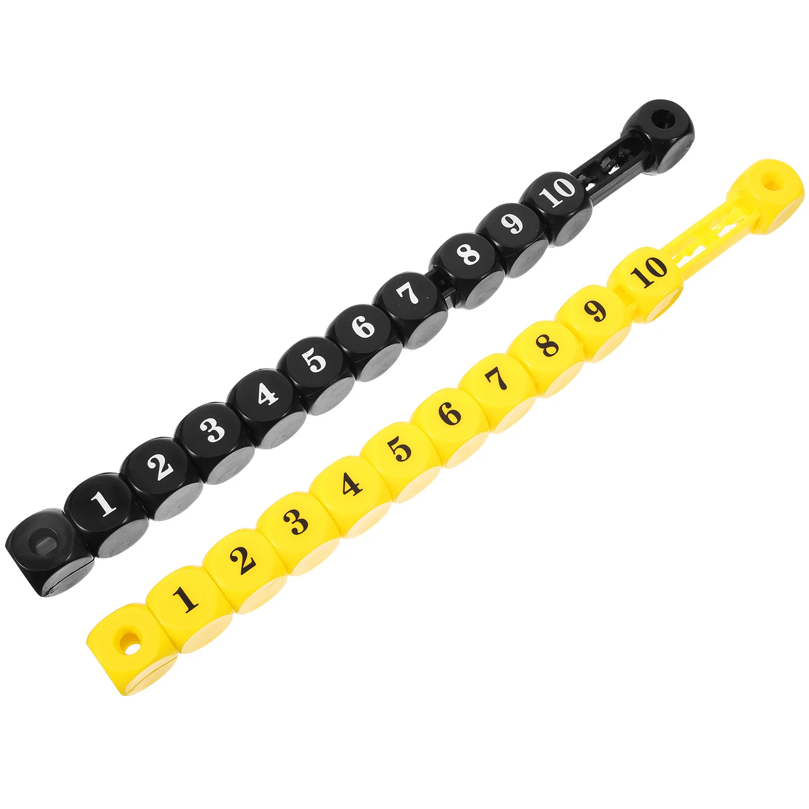 2 قطعة طاولة كرة القدم النتيجة حفظ عدادات بلاستيكية متينة لطاولة كرة القدم المحمولة التهديف علامات فووسبالل الملحقات #4