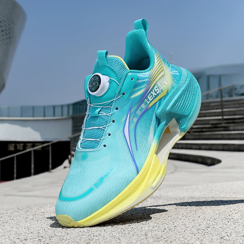 

National Trend Popcorn Full-Length Carbon Plate Professional Marathon Rebound Running Shoes 2025 Youth Training Sports Shoes Men's Non-Slip Wear-Resistant Versatile Men's and Women's Models