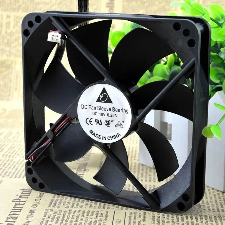 

ДЛЯ подшипников Delta 12025, 12 см, 18 В, 0,25 А, индукционная плита, вентилятор, охлаждающий вентилятор -