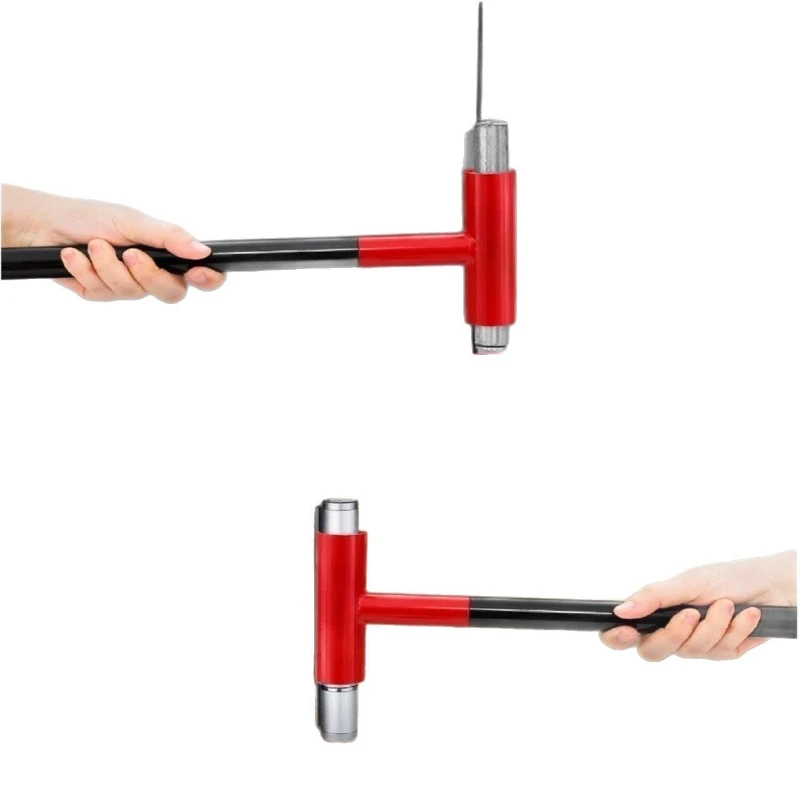 

6-in-1 indoor door hinge wrench doctor