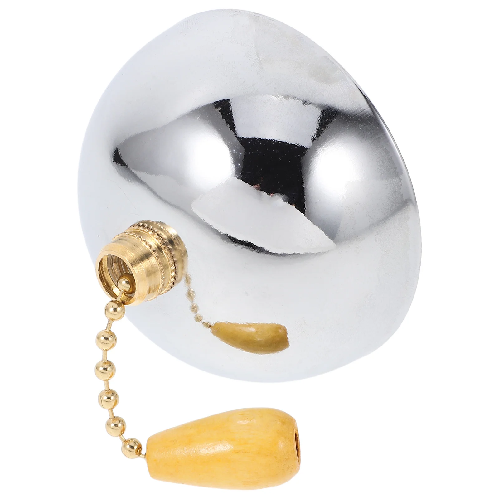 

Wall Pull Chain Switch Ceiling Fan Light Fixture Replacement Round Design Reliable Control Lamp Part for Bathroom Shop