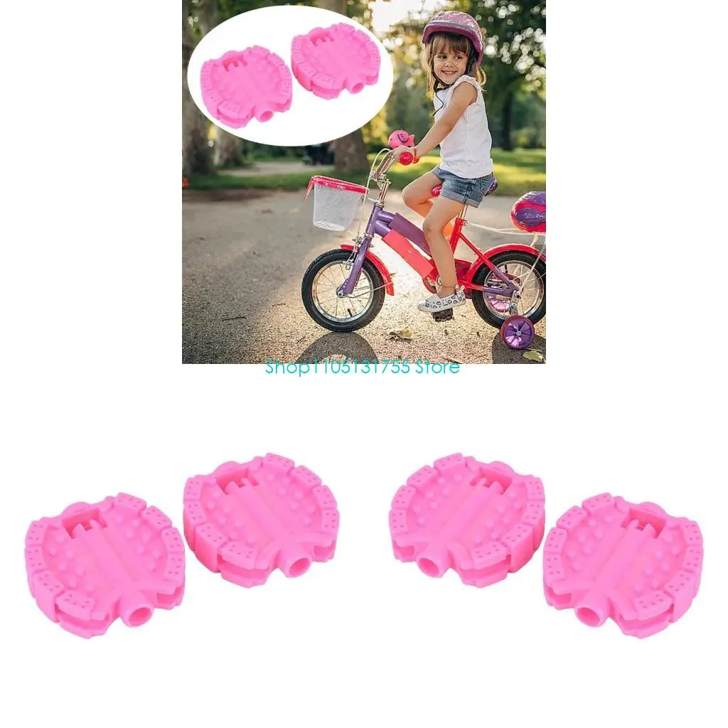 

1Pair NonSlip Kids Tricycle Pedal Toddler Trike Wheel Feet Pedal Replacement Cycling Foot Pedal Easy to Install