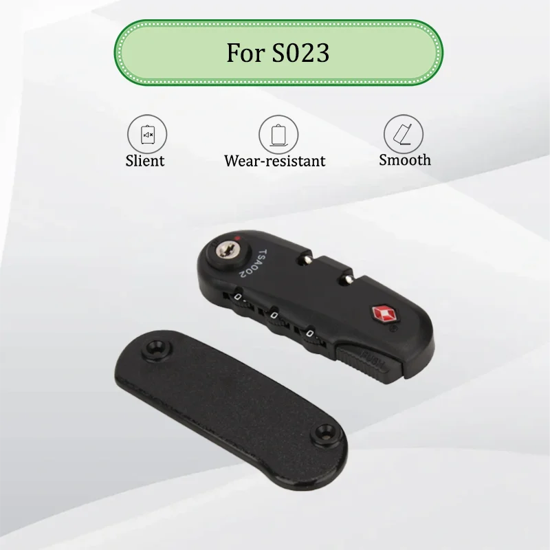 

Миниатюрный кодовый замок S023 с возможностью сброса кода, одобренный TSA, для защиты чемоданов и использования в путешествиях