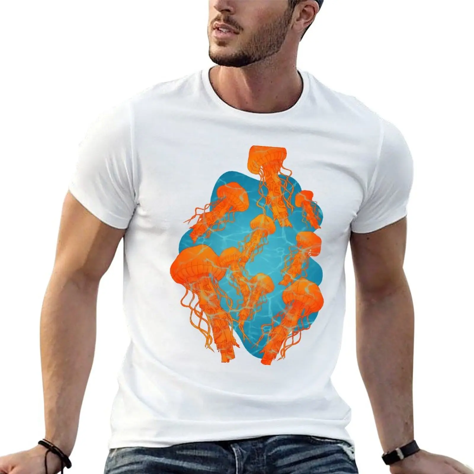

Jellyfish T-Shirt t shirt man cotton graphic t shirts for man T-Shirt