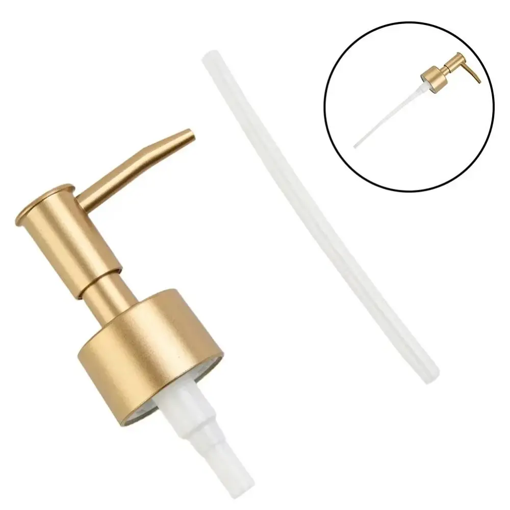 耐久性のあるDIYソープポンプヘッド交換可能再利用可能なシャンプーポンプチューブ液体ローションディスペンサーヘッド