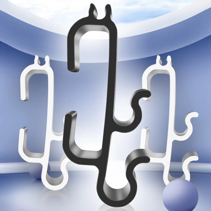 Зажим для кабеля, фиксатор для кабеля, пряжка, портативный зажим для шнура, органайзер для проводов, аксессуары для виртуальной реальности для Oculus Quest 2, гарнитура виртуальной реальности