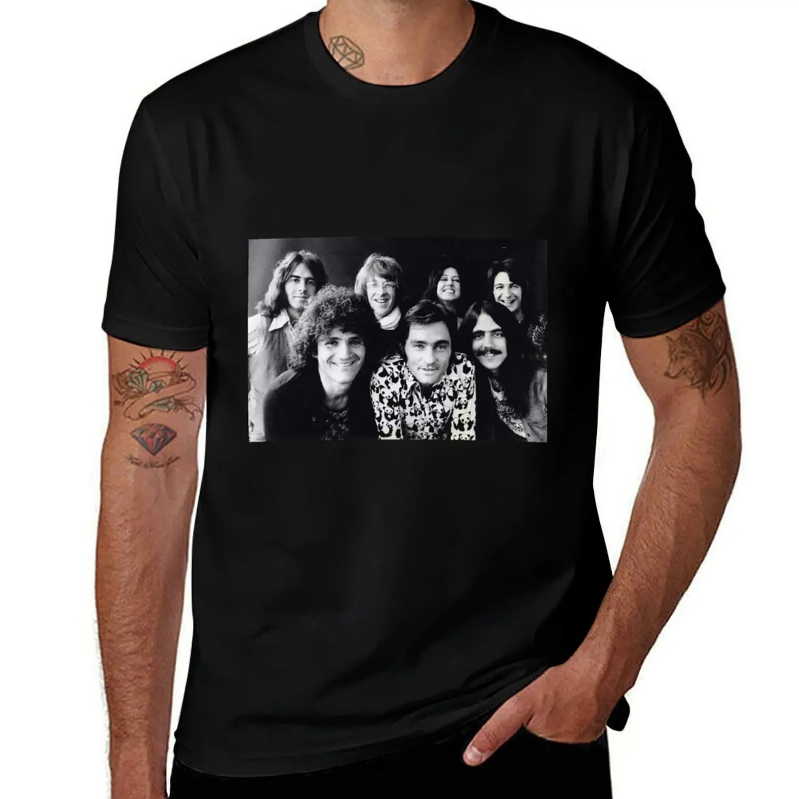 Jefferson Starship mur5 tour 2019 T-Shirt vintage graphic tee anime black t shirts for men